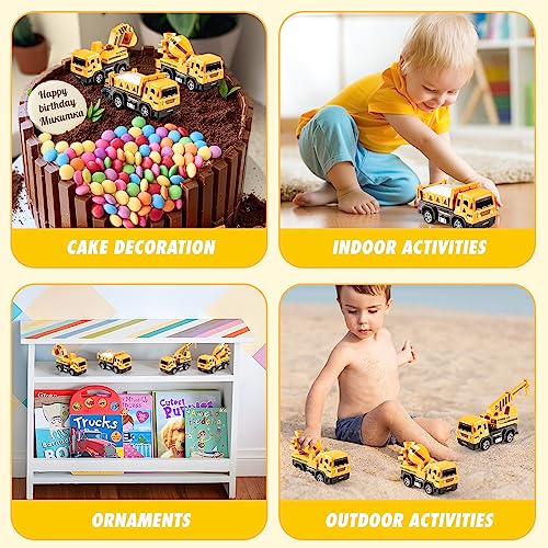 EUTOYZ Toys for 2 3 Year Old Boys, Toy Cars Construction Toys for 1-6 Year Old Boys Toys Age 1-6 Digger Toys Truck Toys Gifts for 1-6 Year Old Boys Car Boys Toys Age 1-6 Year Old Boys Toddlers Toy