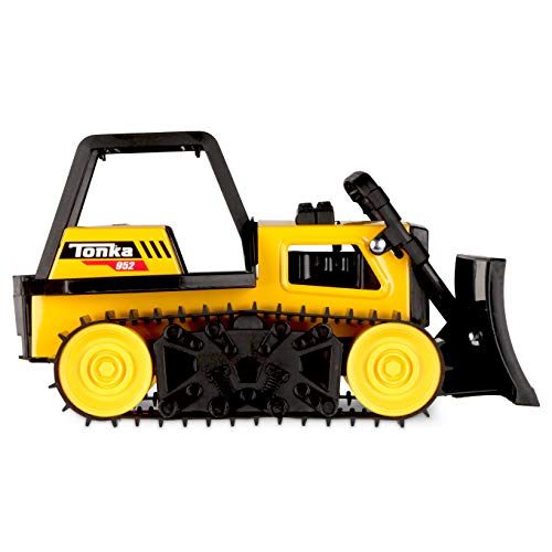 Tonka Steel Classics | Bull Dozer | Kids Construction Toys for Boys and Girls, Vehicle Toys for Creative Play, Motor Skill Development for Kids Ages 3+ | Basic Fun 06086 FFP