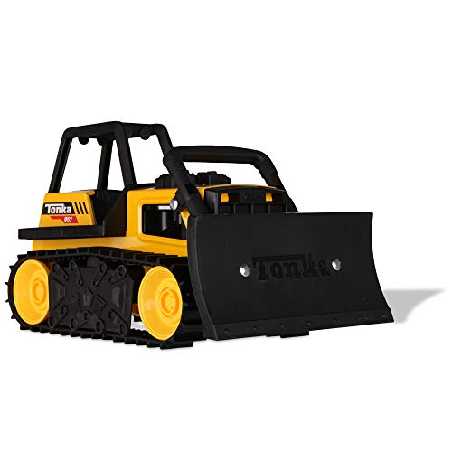 Tonka Steel Classics | Bull Dozer | Kids Construction Toys for Boys and Girls, Vehicle Toys for Creative Play, Motor Skill Development for Kids Ages 3+ | Basic Fun 06086 FFP