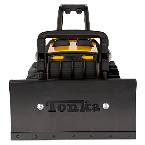 Tonka Steel Classics | Bull Dozer | Kids Construction Toys for Boys and Girls, Vehicle Toys for Creative Play, Motor Skill Development for Kids Ages 3+ | Basic Fun 06086 FFP