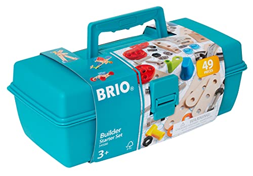 BRIO Builder Starter Set - Learning, Building, Educational and Construction Toys for 3 Year Olds and Up