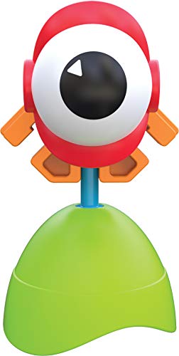 Kid K'NEX Budding Builders Set 50 Model Kids Craft Set with 100 Pieces, Educational ,Fun and Colourful Building Toys for Boys and Girls, Construction Toys for Ages 3+ Basic Fun 85618