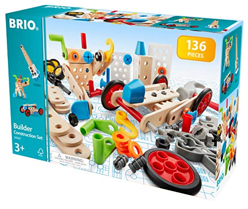 BRIO Builder Construction Set - STEM Learning, Building and Educational Toys for Ages 3 Year Olds Up