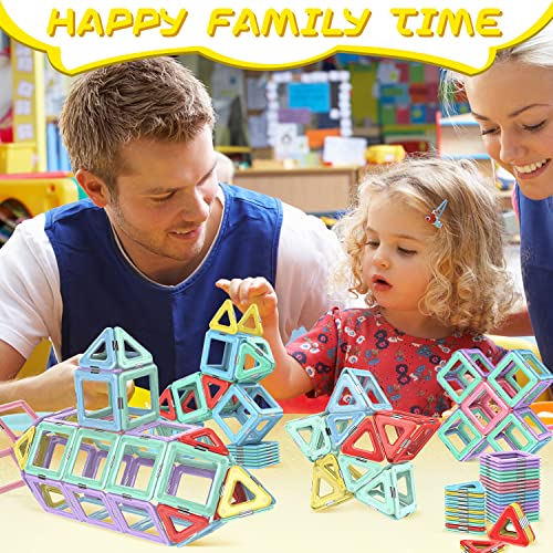 NICEMOVIC Magnetic Building Blocks, 36PCS Magnetic Tiles Kids Toys for 3 4 5 6 Year Old Boys and Girls, STEM Construction Educational Learning Toys for 3+, Christmas Birthday Gift Box Toddler Toys
