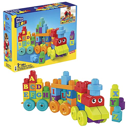 Mega Bloks DXH35 ABC Alphabet Train