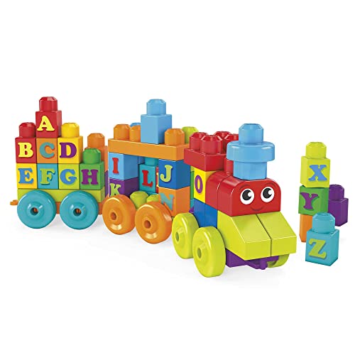 Mega Bloks DXH35 ABC Alphabet Train
