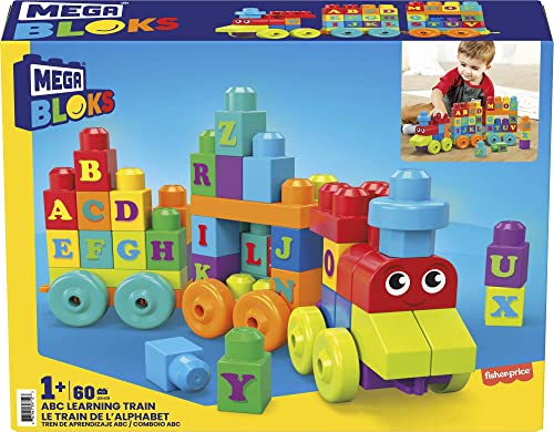 Mega Bloks DXH35 ABC Alphabet Train