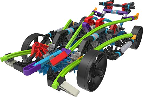 K'NEX Rad Rides Building Set 12 Model Educational Toys for Boys and Girls, 206 Piece Stem Learning Kit, Engineering for Kids, Fun and Colourful Construction Toys for Children Ages 7+ Basic fun 15214