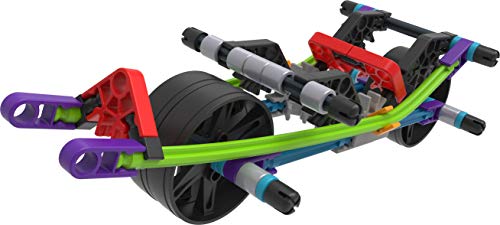 K'NEX Rad Rides Building Set 12 Model Educational Toys for Boys and Girls, 206 Piece Stem Learning Kit, Engineering for Kids, Fun and Colourful Construction Toys for Children Ages 7+ Basic fun 15214