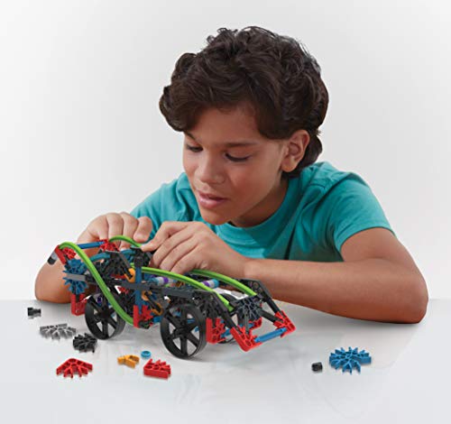 K'NEX Rad Rides Building Set 12 Model Educational Toys for Boys and Girls, 206 Piece Stem Learning Kit, Engineering for Kids, Fun and Colourful Construction Toys for Children Ages 7+ Basic fun 15214