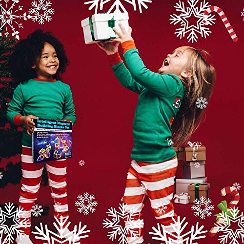 Desire Deluxe Magnetic Building Blocks 40pc Construction Toys Set for Kids Game | STEM Creativity Educational Magnets Toy Blocks for Boys Girls Age 3 4 5 6 7 Year Old