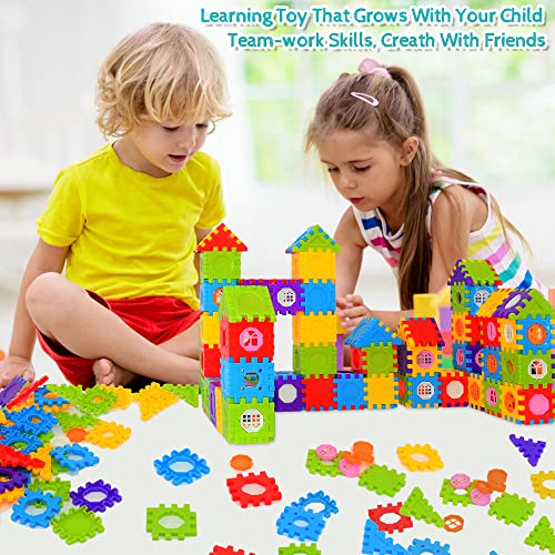 TOMYOU Building Blocks for Toddlers & Kids 160 Pcs Jumbo Toy Building Sets – STEM Building Toys –Interlocking Building Blocks for Toddlers and Kids