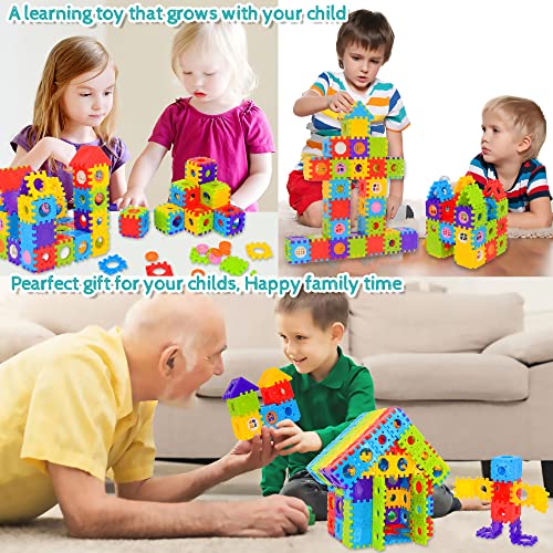 TOMYOU Building Blocks for Toddlers & Kids 160 Pcs Jumbo Toy Building Sets – STEM Building Toys –Interlocking Building Blocks for Toddlers and Kids