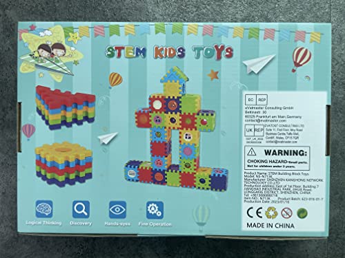 TOMYOU Building Blocks for Toddlers & Kids 160 Pcs Jumbo Toy Building Sets – STEM Building Toys –Interlocking Building Blocks for Toddlers and Kids