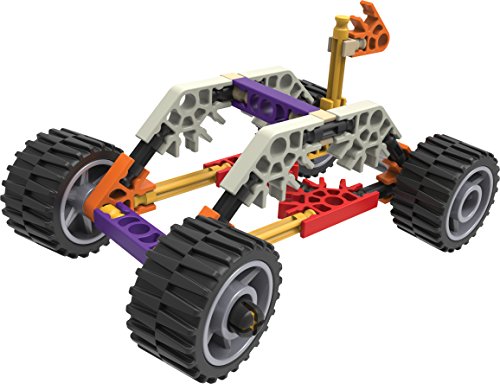 K'NEX Fun Fast Vehicles Building Set 10 Model Beginner Construction Toys for Sensory Play, 96 Piece Stem Learning Kit, Educational Toys Suitable for Girls and Boys Ages 5+ Basic Fun 45510