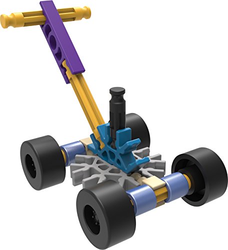 K'NEX Fun Fast Vehicles Building Set 10 Model Beginner Construction Toys for Sensory Play, 96 Piece Stem Learning Kit, Educational Toys Suitable for Girls and Boys Ages 5+ Basic Fun 45510