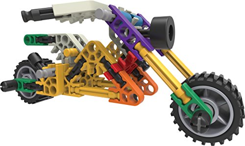 K'NEX Fun Fast Vehicles Building Set 10 Model Beginner Construction Toys for Sensory Play, 96 Piece Stem Learning Kit, Educational Toys Suitable for Girls and Boys Ages 5+ Basic Fun 45510
