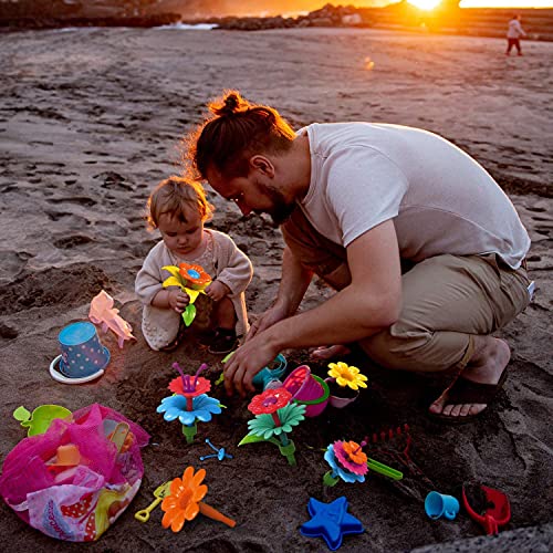 Girls Toys Flower Garden Building Toys for 3 4 5 6 Years Old Girls and Boys Toddlers Kids Gifts for 3+ Years Old Birthday Christmas Building Block Toys for Indoor &Outdoor Education STEM Toys-102PCS