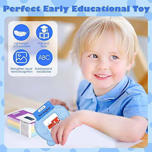 Nestling Toddler Toys for 3 4 5 6 7Year Old Boys and Girls, Autism Sensory Toys for Autistic Children, Learning Montessori Toys for 2 Year Old, Speech Therapy Toys, 224 Sight Words Talking Flash Cards