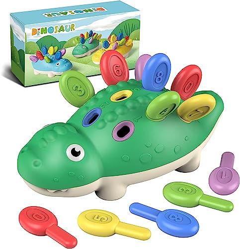 ZAMERR Baby Sensory Toys Age 18 Months, Fine Motor Skills Montessori Toddler Toys, Educational Learning Developmental Sorting Toys Games Gifts for 1 2 3 Years Old Boys Girls Kids
