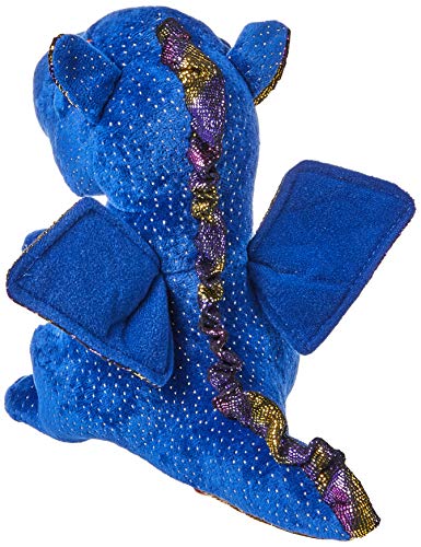 Ty Toys 37260 TY SAFFIRE Blue Dragon-Boo MED, Multicolored, 24 cm