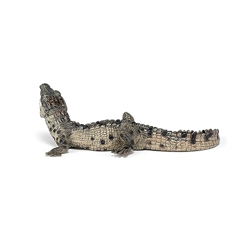Papo WILD ANIMAL KINGDOM Figurine, 50137 Baby Crocodile, Multicolour