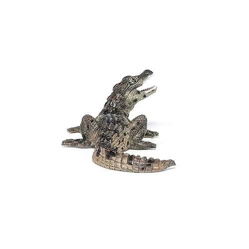 Papo WILD ANIMAL KINGDOM Figurine, 50137 Baby Crocodile, Multicolour