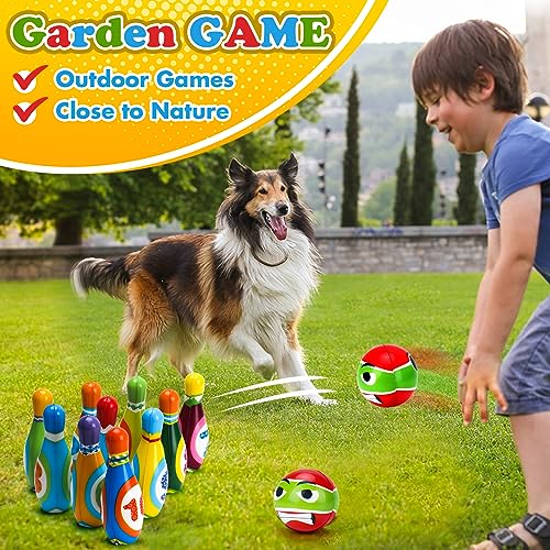 3-6 Year Old Boy Girl Toddler Toys: Kids Early Educational Toy Gift Active Game for Kids Girls Boys Age 2 3 4 Toddler Birthday Present Gift Party Games Bowling Set Toy for 2-5 Year Olds Kid Child