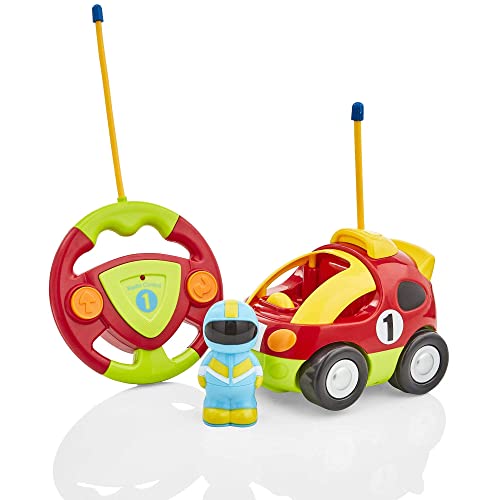 Tippi My First Remote Control Cars For 1, 2, 3 Year Olds - Car Toy For Boys or Girls - Remote Control Cars For Kids Age 1-3 - Suitable For Children Age 18 Months Plus - Toddler Remote Control Car