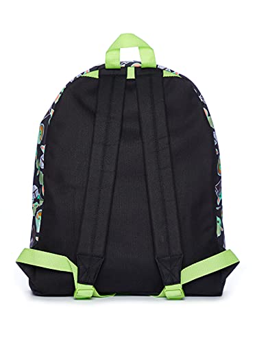 Star Wars The Mandalorian Baby Yoda Childrens Backpack Black Green
