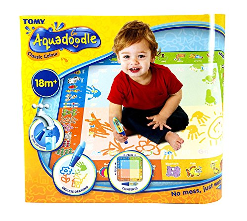 Aquadoodle Classic Large Water Doodle Mat, Official Tomy No Mess Colouring and Drawing Game, Suitable for Toddlers and Children from 18 Months+