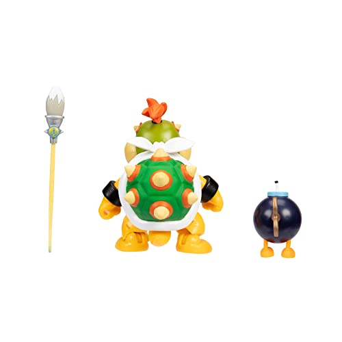 Nintendo Joojee Super Mario Figure Bowser Jr. w/Paint Brush (ex), 10 cm Exclusive, (13261)