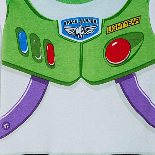 Disney Baby Boys Toy Story 4 Buzz Lightyear Babygrow + Bandanna 12-18 Months