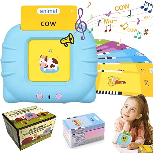 KEEPWISH® Talking Flash Cards Educational Toys with 224 Words for Toddlers 2 3 4 5 6 Years updated version Reading Toy for Kids Christmas Birthday Gift…