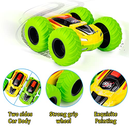 Toys for 2 3 4 5 Year Old Boy Gifts, Boys Kids Toys Age 2-5 Toy Cars Monster Truck Outdoor Toys for 2-7 Year Old Boy Toddler Toys Child Birthday Gifts Pull Back Matchbox Cars Gift for Family Games
