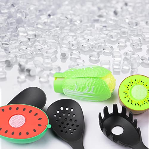 GILOBABY Kitchen Pretend Toy, Role Play Cutting Fruits Food Toy& Cookware Pots& Pans Set, Educational Gift Toy for Kid Girl Boy Toddler Age 3,4,5,6,7,8, Cooking Utensils Vegetables Toys for Children