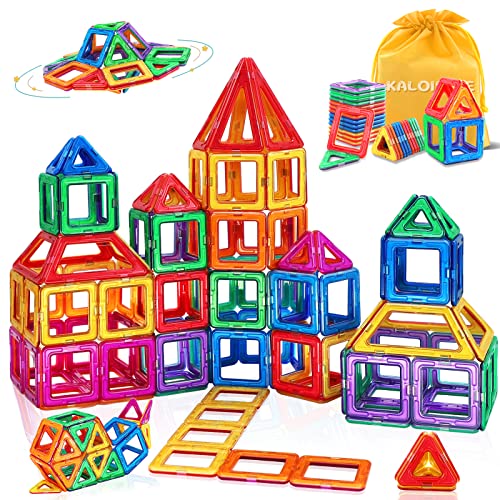 Magnetic Building Blocks,Magnetic Tiles Toys for 3 4 5 6 Years Old Kids Boys Girls Toddler,Educational Construction Toys/Learning Resources Games for Toddlers Age 7 8 9 10 Birthday