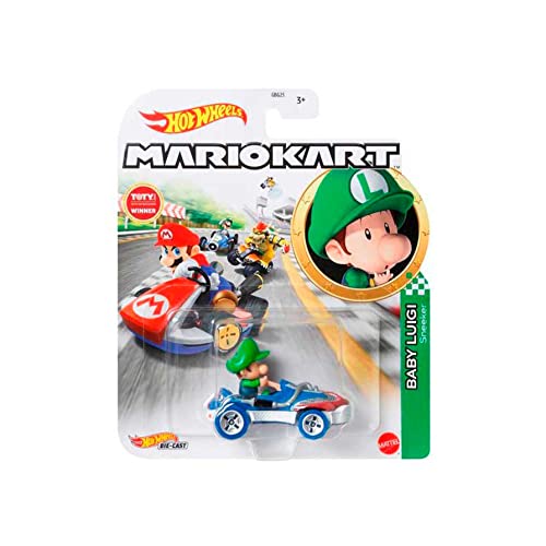 Hot Wheels - Super Mario Bros - Luigi (GLP37)