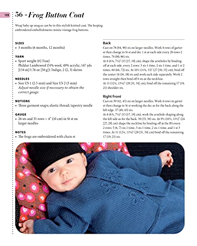 Big Book of Baby Knits: 80+ Garment and Accessory Patterns (Landauer) Adorable Knitting Projects for Clothing, Blankets, Toys, and Accessories for Babies, with Boy, Girl, and Gender-Neutral Designs