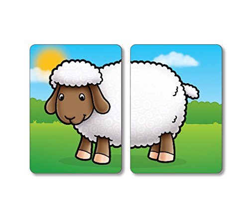 Orchard Toys Farmyard Heads and Tails Game, Memory & Matching Pairs Card Game, Educational Games and Toys for Toddler and Preschool, 18-Month-Old and Up