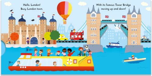 Busy London: A Push, Pull and Slide Book (Campbell London)