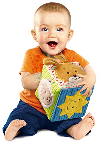 Ravensburger ministeps 4162 Musikalischer Softwürfel - Activity-Würfel mit Musik und Geräuschen, Motorikspielzeug, Baby Spielzeug ab 6 Monate