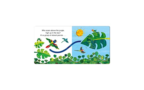 The Very Hungry Caterpillar's Jungle Hide and Seek: A Finger Trail Lift-the-Flap Book