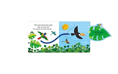 The Very Hungry Caterpillar's Jungle Hide and Seek: A Finger Trail Lift-the-Flap Book