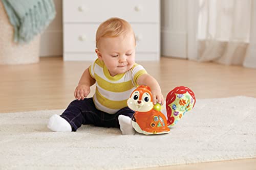 LeapFrog Follow Me Learning Squirrel, Interactive Baby Toy with Lights, Numbers & Music, Encourages Exploration, Gift for toddlers aged 12, 18, 24+ months, English Version