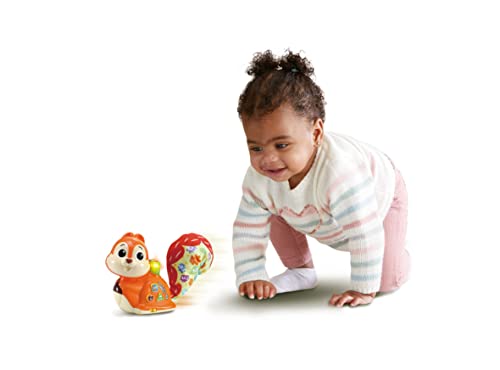 LeapFrog Follow Me Learning Squirrel, Interactive Baby Toy with Lights, Numbers & Music, Encourages Exploration, Gift for toddlers aged 12, 18, 24+ months, English Version