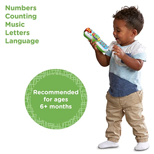 LeapFrog Scout's Learning Lights Remote, Musical Baby Toy with Lights, Sounds, Numbers & Letters, Interactive Educational Toy for Children 6 months+, 1, 2, 3, 4 Year Olds Boys & Girls