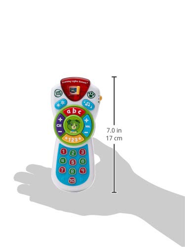 LeapFrog Scout's Learning Lights Remote, Musical Baby Toy with Lights, Sounds, Numbers & Letters, Interactive Educational Toy for Children 6 months+, 1, 2, 3, 4 Year Olds Boys & Girls