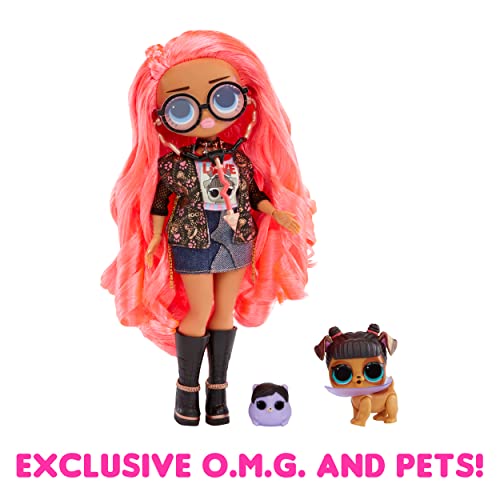 L.O.L. Surprise! O.M.G Rescue Vet Set - 45+ Surprises Including Colour Change Features, Two Pets, and Exclusive Fashion Doll Dr. Heart - House of Surprises Series - Great for Kids Ages 4+