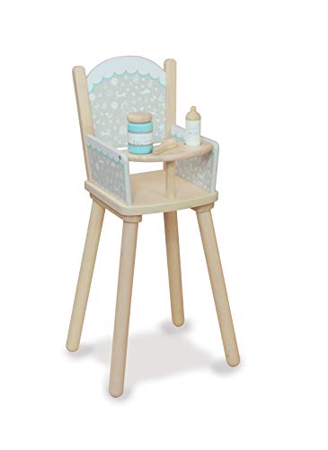 Indigo Jamm Petworth Dolls pram & furniture Designed For Children Aged 18 Months +, Neutral Colours (Petworth High Chair)